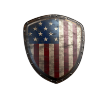 American flag shield transparent png