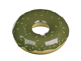 rosquilla 3d linda png