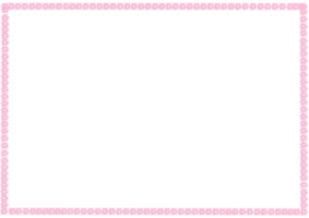 ram av rosa linje vattenfärg hand målad illustrationer med tom Plats bakgrund för baner eller presentation png