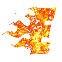 FIRE ALPHABET E png