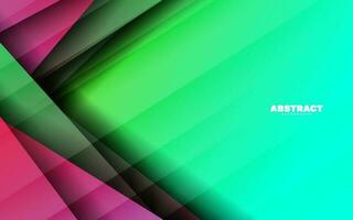 Abstract overlap layer papercut background banner vector