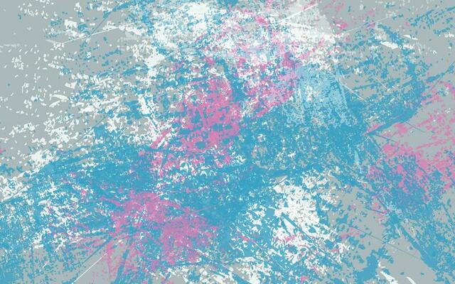 Abstract grunge texture splash paint colorful background vector