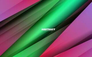 Abstract overlap layer papercut background banner vector