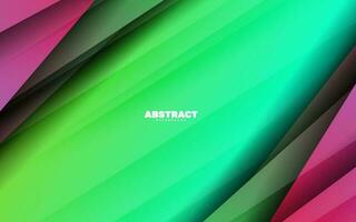 Abstract overlap layer papercut background banner vector