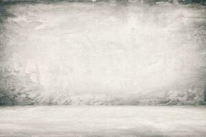 Abstract Concrete Room Interior Background Using for Product Presentation Backdrop. photo