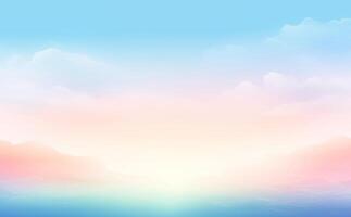 Pastel gradient background. Abstract blurred gradient background. illustration. photo