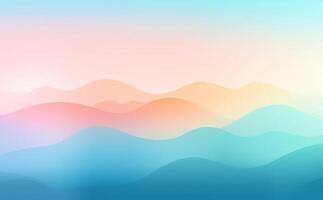 Pastel gradient background. Abstract blurred gradient background. illustration. photo