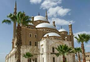 El Cairo, Egipto, marzo 18, 2023 el mezquita de Mahoma Ali. El Cairo, Egipto foto