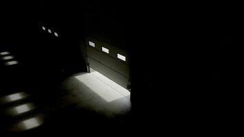 Warehouse Interior Shutter Doors Opening video
