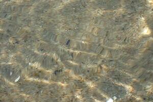 abstract background created by waves and sand on the sea on the beach photo