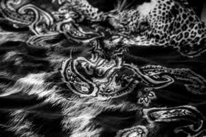 interesting original background in a black and white pattern in close-up photo