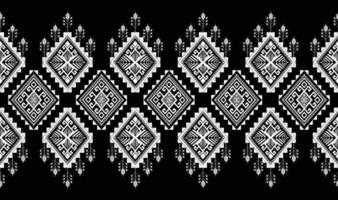 Geometric Ethnic pattern vector. African, American, Mexican, Western Aztec motif striped and bohemian pattern. designed for background,wallpaper,print, carpet,wrapping,tile,batik.vector illustratoin. vector