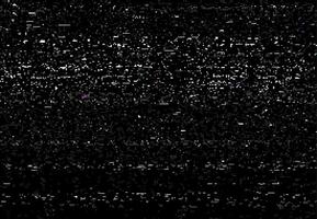 Glitch VHS distortion screen, video static noise vector