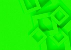 abstract green geometric shapes block background photo