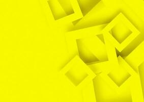 abstract yelow color geometric shapes background photo