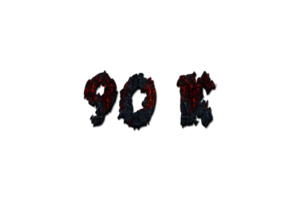 90 k subscribers celebration greeting Number with burned wood design png