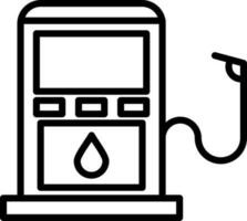 Gas pump Vector Icon Design