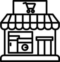 Electronics shop Vector Icon Design