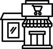 Supermarket Vector Icon Design