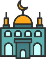 Mosque Vector Icon Design