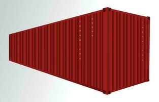 Cargo Container Vector