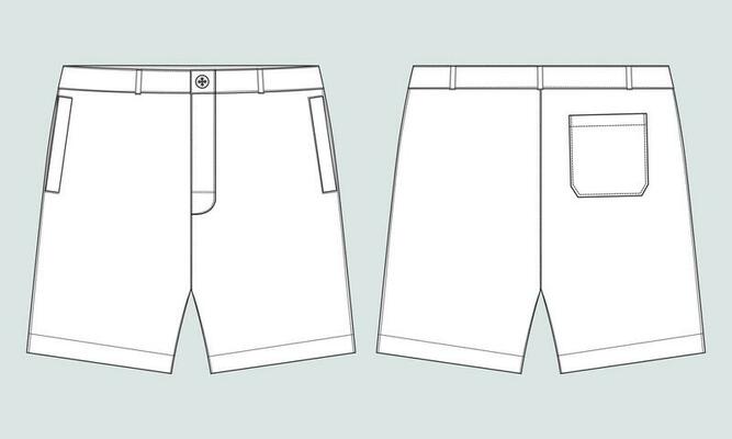 Shorts Mockup Vector Art, Icons, and Graphics for Free Download