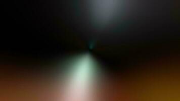 abstrait boucle radial lumière fuite optique lentille fusées éclairantes video