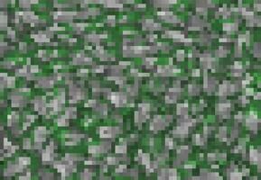 Camouflage pixel game cubic background pattern vector