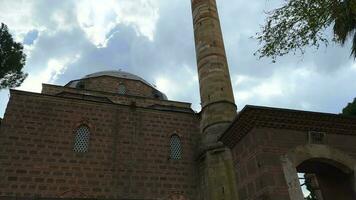 detalles de el histórico mezquita dónde musulmanes Adoración video