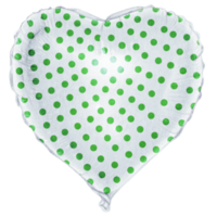 watercolor hand drawn heart shaped realistic balloon png