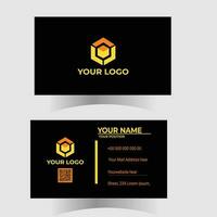 Business Card Design vector