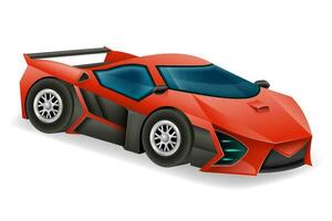 sport hyper super car vector illustration isolated on white background