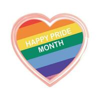 World pride month vector illustration