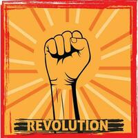 World revolution day vector design