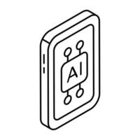 A unique design icon of Editable design icon of Vector design of Premium download icon of  miscellaneous