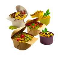 noodles in box png