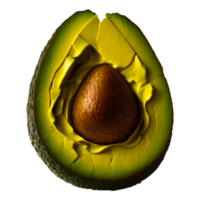 Grün Avocado png