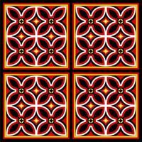 Ethnic pattern from Toraja Indonesia. Traditionally applied on wood carving at Toraja's house named Tongkonan. vector