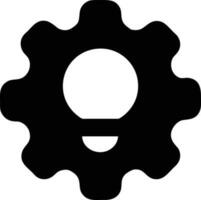 Idea solution icon symbol vector image. Illustration of the creative innovation concept design. EPS 10