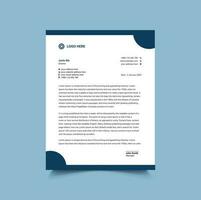 Modern Letterhead Design vector