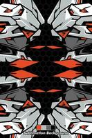 Abstract Background Sport Pattern Sublimation Design for Jersey or etc vector