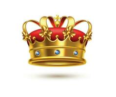 realistic crown vector