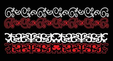 Decorative wall panels set Jali design CNC pattern, laser cutting pattern, router CNCcutting.Jali Laser cut decorative panel set with lace pattern. vector