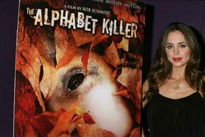 Eliza Dushku   Tom Malloy arriving at the Alphabet Killer Screening at the Laemmles Monica 4 Theaters in Santa Monica CANovember 14 20082008 photo