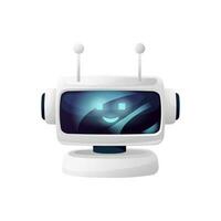 Talkbot chatterbot virtual online support chatbot vector