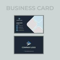 Professional Business Card Design Template vector