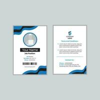 Company Card Design Template vector