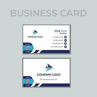 Professional Business Card Design Template vector