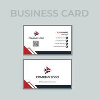 Professional Business Card Design Template vector