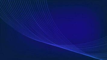 Blue color background with line and abstract gradient. vector